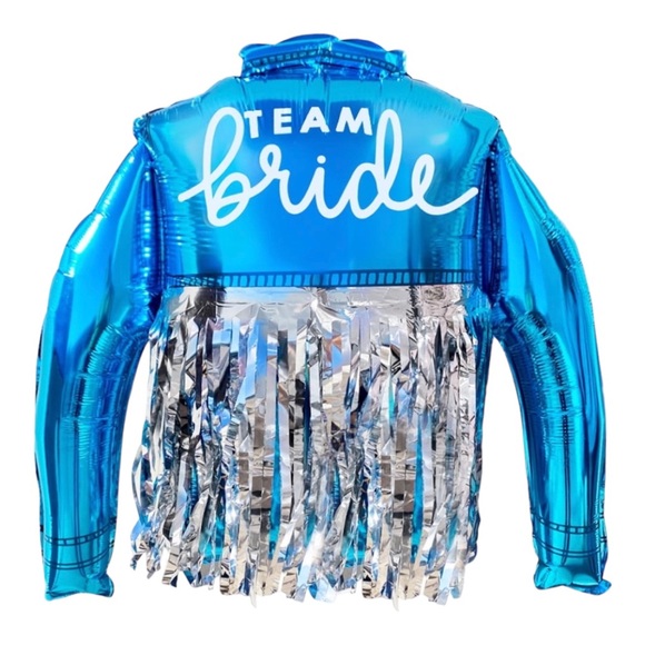 Team Bride Mylar Balloon 2.2 Ft - Picture 1 of 8